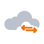 Icon of multi cloud